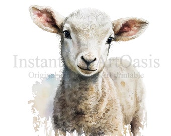 Baby lam clipart, 10 hoge kwaliteit PNG's, kinderkamer kunst, instant digitale download | Kaarten maken, schattige dieren clipart, digitale papier ambachtelijke | #36