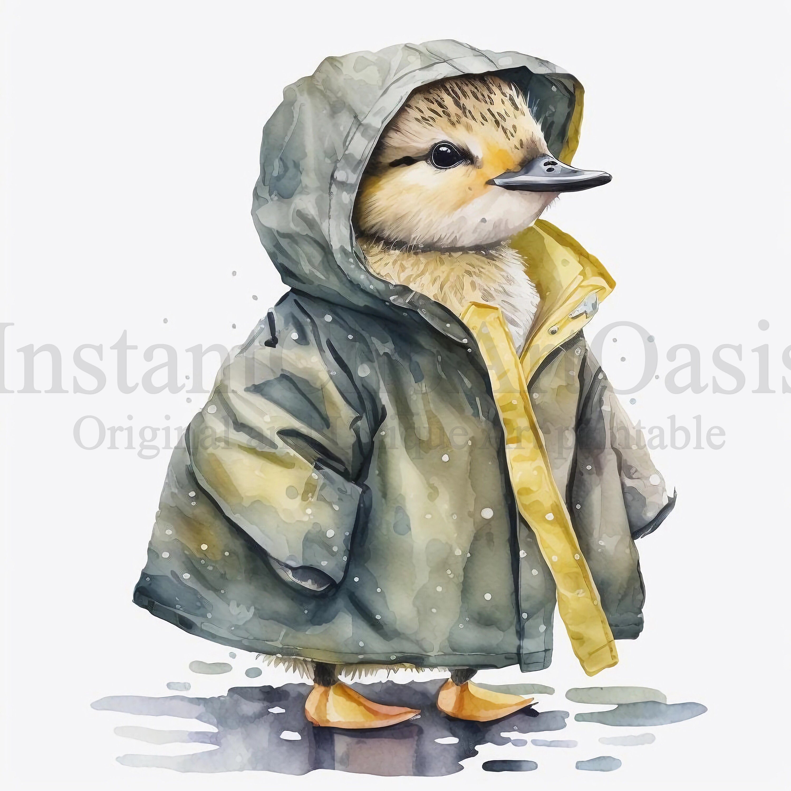 Duck baby shop raincoat
