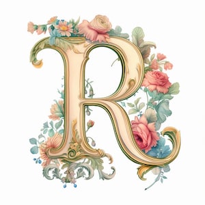 Letter R Clipart 10 High Quality Jpgs Nursery Art (Download Now) - Etsy