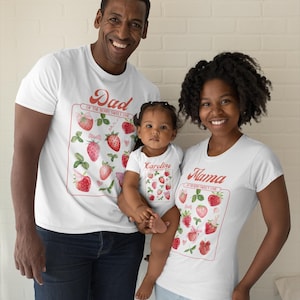 Berry First Birthday Shirt: Smash Cake Outfit, Sweet One 1st Birthday Matching Family Tees, Mama, Dad, Sister, Brother, Berry Sweet