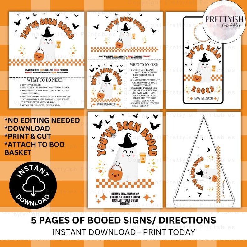 You've Been Booed Printable, Youve Been Booed Kit, Neighborhood ...