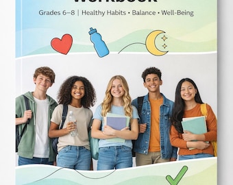 Middle School Goal Setting Workbook | Motivation SEL PDF