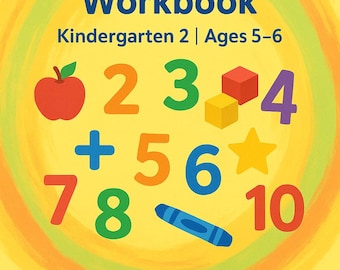 Kindergarten Addition and Subtraction Workbook | Early Math Worksheets PDF