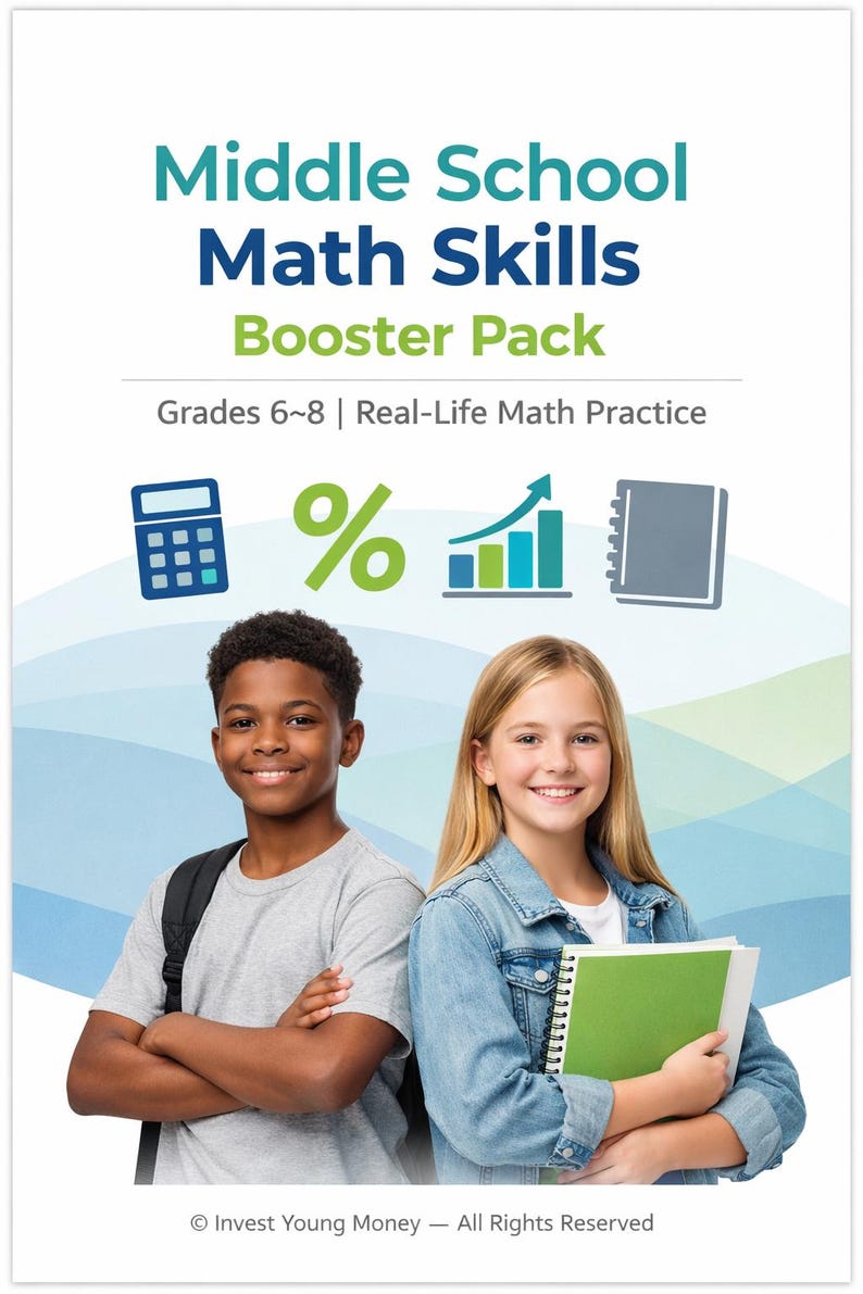 Middle School Math Skills Booster Pack | Grades 6 8 PDF - Etsy