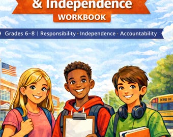 Middle School Responsibilities Workbook | Independence SEL PDF