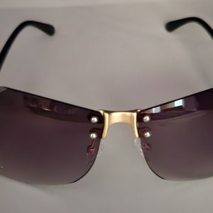 Oversized gradient sunglasses