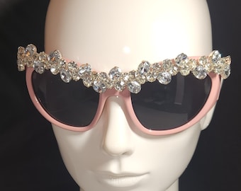 Diva 4 Strass Sonnenbrille