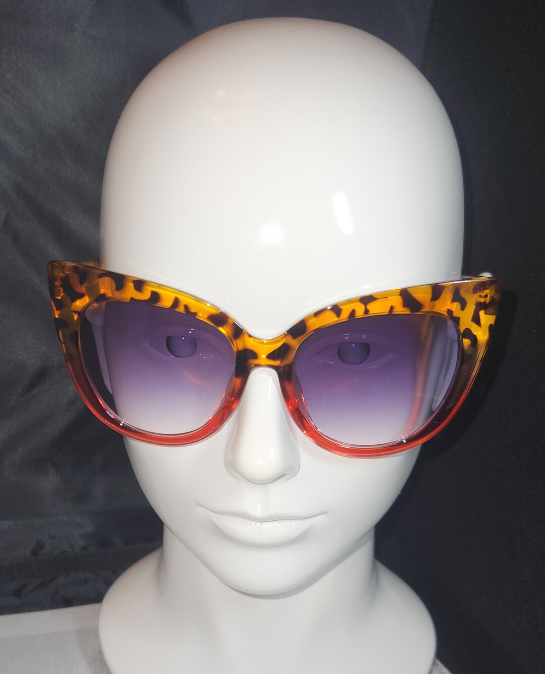 Cat Ears Full Cover Sunglasses main image 1