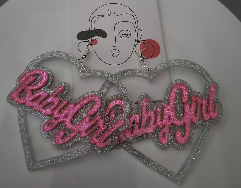 Baby Girl Earrings Etsy