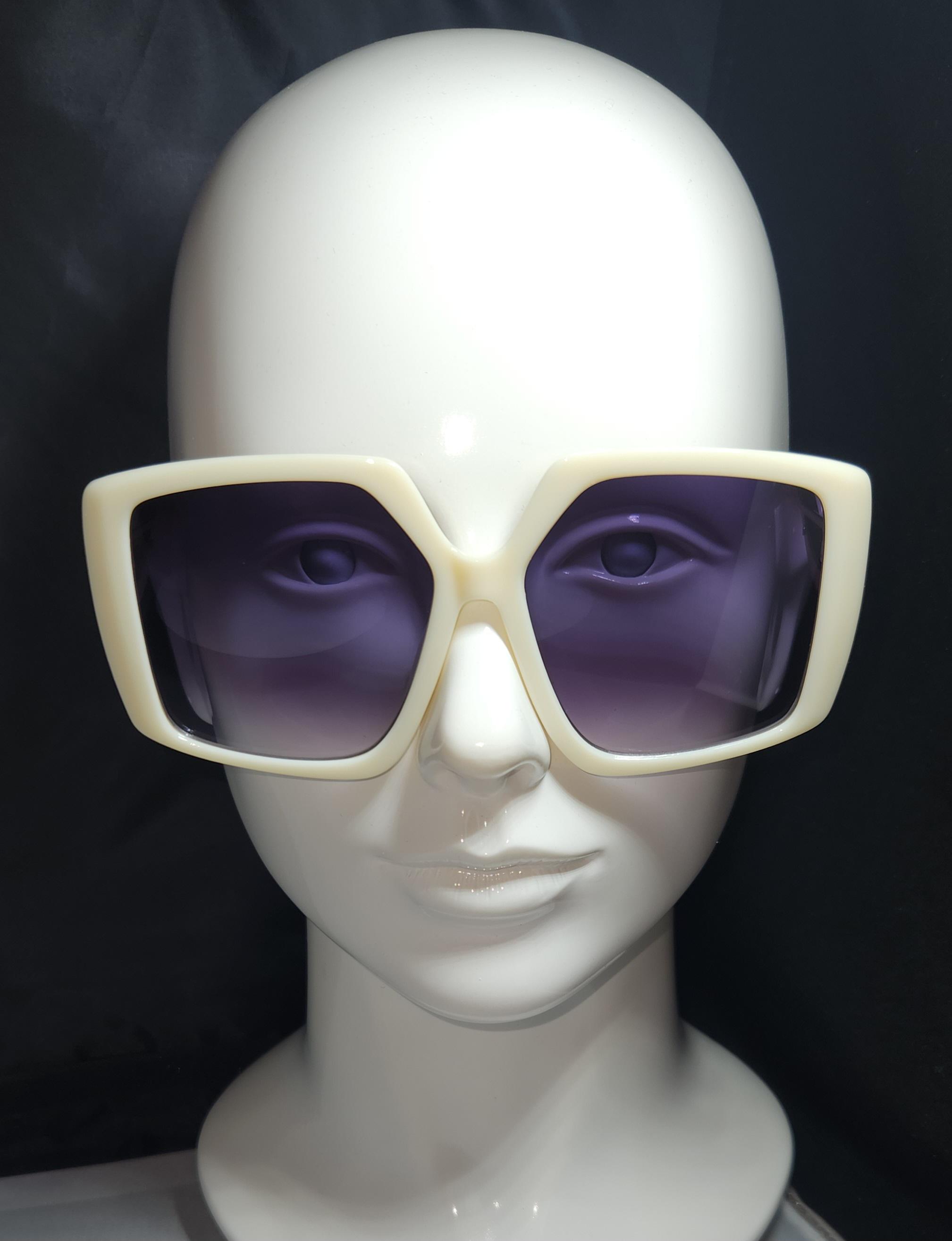 Cream2 Oversized Square Sunglasses - Etsy Israel