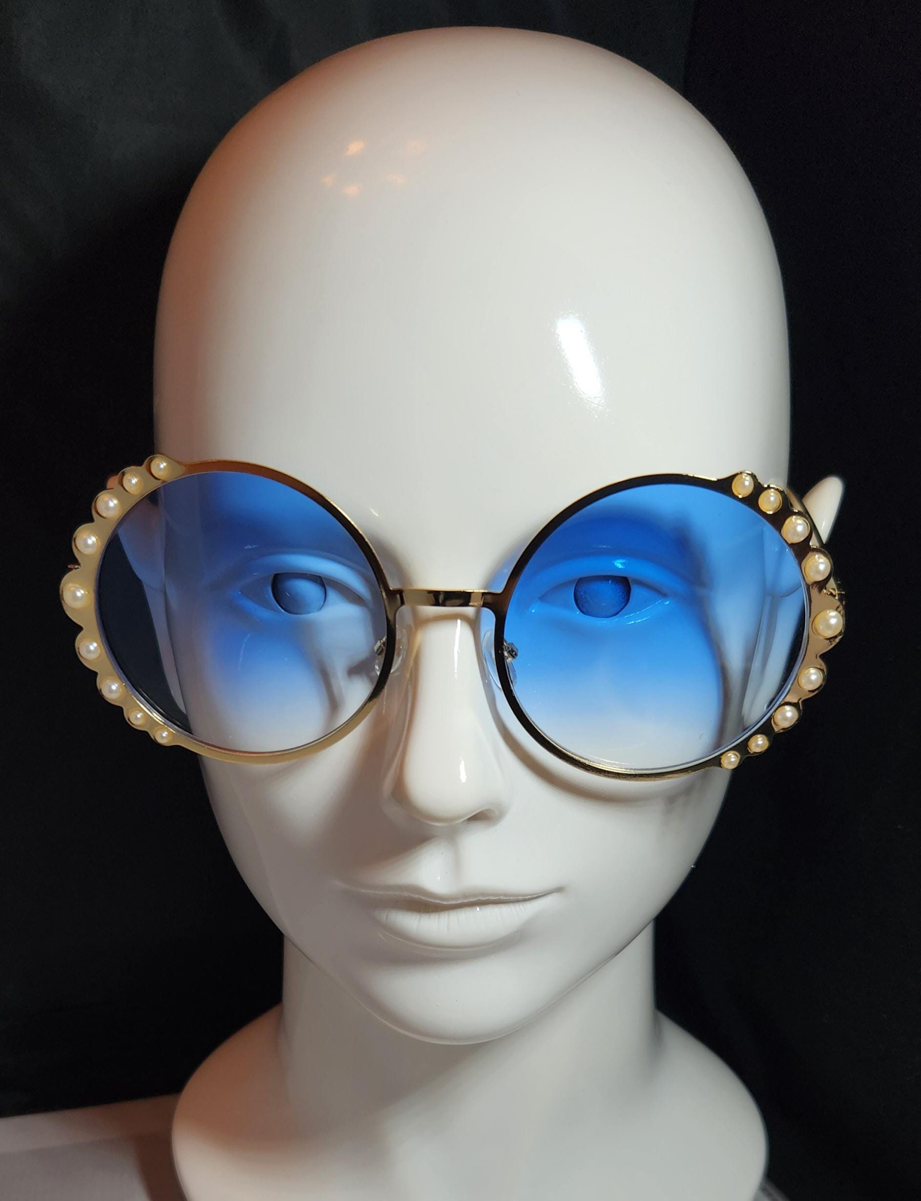 Pearl sunglasses blue sunglasses Amazon.com: PASTL Women main image 3
