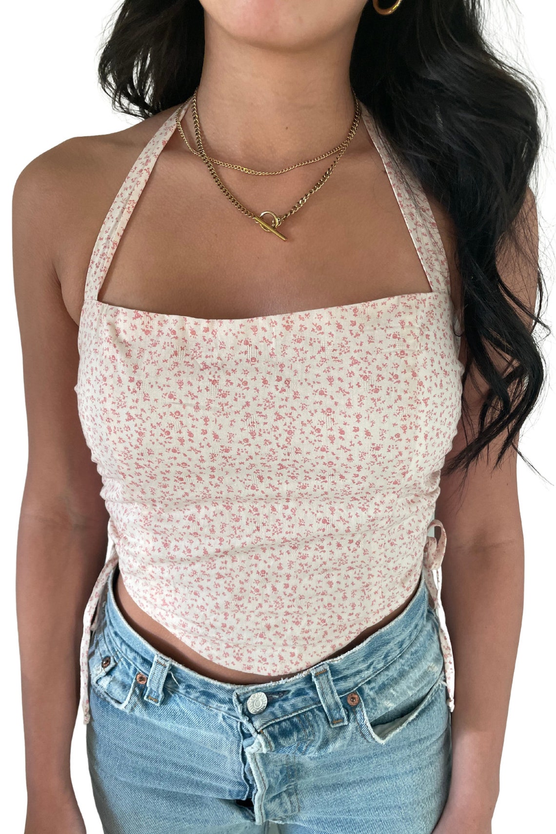 Willow Ruffle Halter Top main image 1