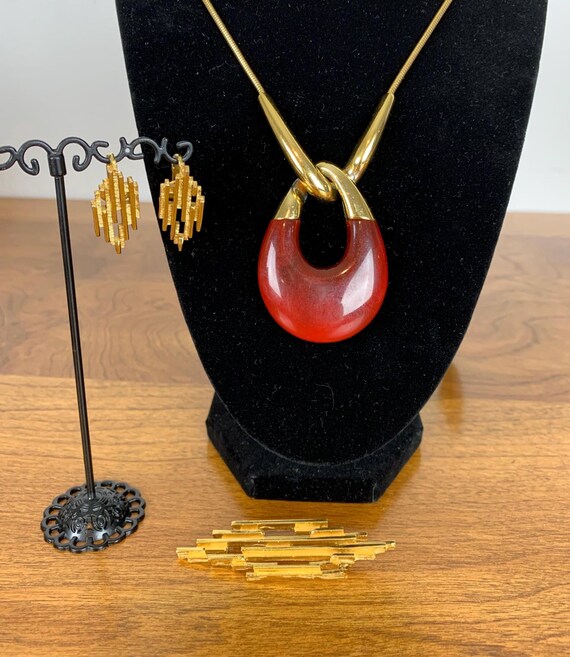 Set De Bijoux Lideva Paris - Chaîne Et Boucles D'oreilles En émail Coloré - Neuf Avec étiquettes