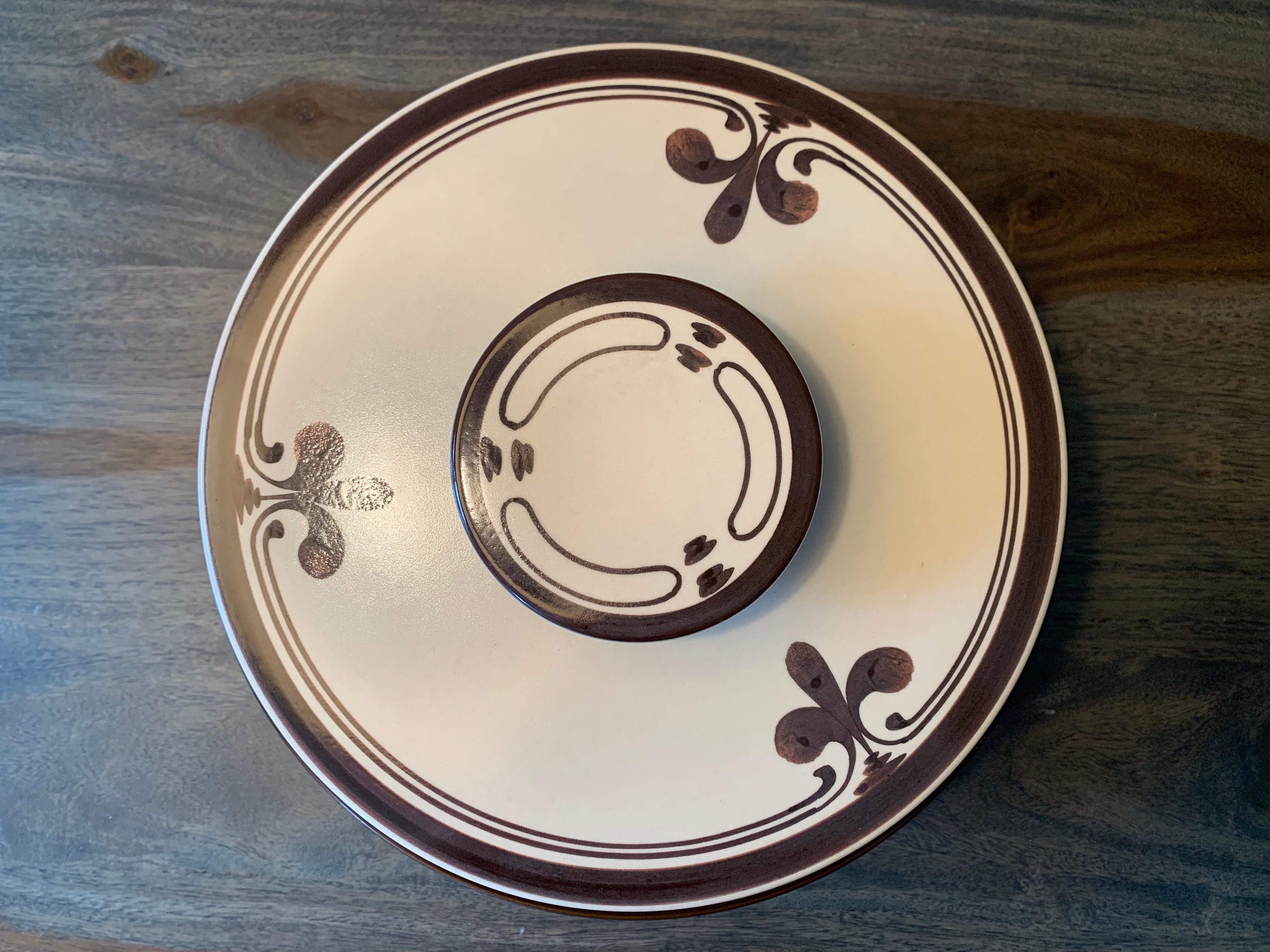 Rosenthal Casserole With Lid Siena Brown Studio Linie Handgemalt