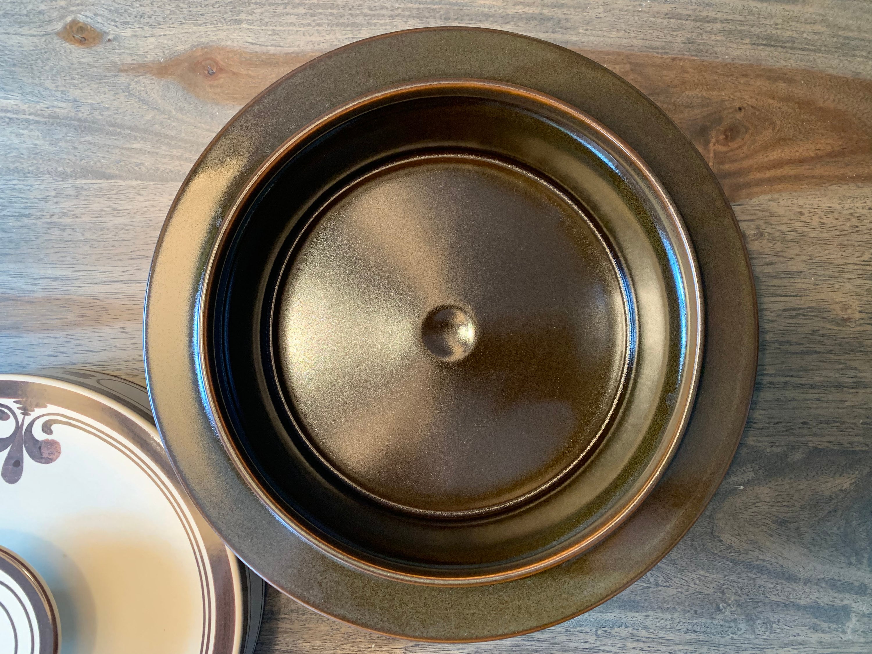 その他 Rosenthal Studio Line 1970's Siena Brown Rosenthal Casserole With Lid Siena Brown Studio Linie Handgemalt