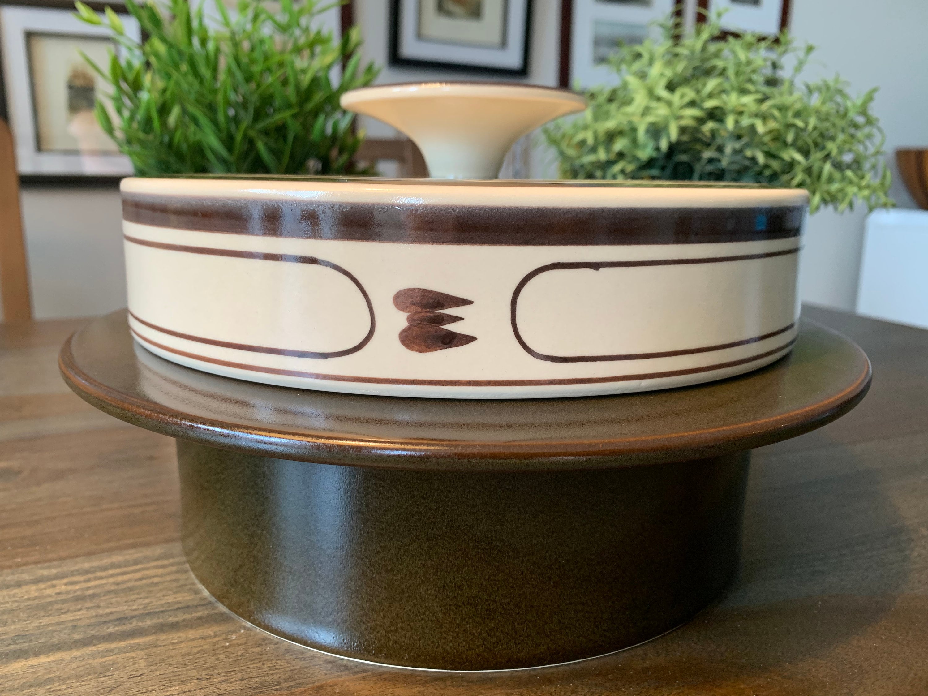 その他 Rosenthal Studio Line 1970's Siena Brown Rosenthal Casserole With Lid Siena Brown Studio Linie Handgemalt