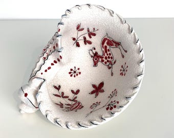 Fratelli Fanciullacci Trinket Dish Made in Italy Signed 86/745