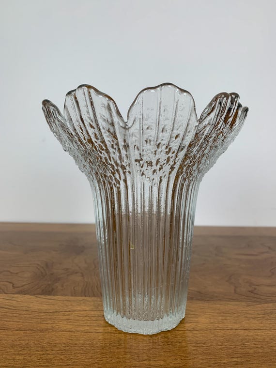 Art Glass Vase Lasisepat Mantsala Finland Design Pertti Kallioinen