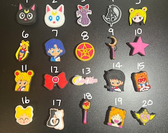 Sailor Moon shoe Charms