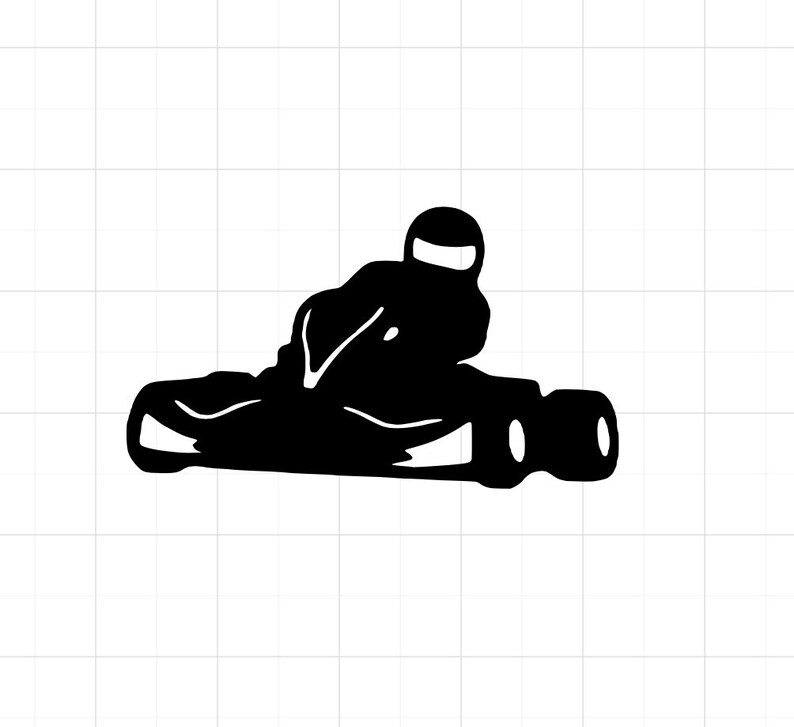 Go Kart Decal Etsy