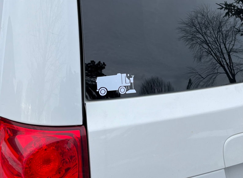 Zamboni Window Decal Etsy