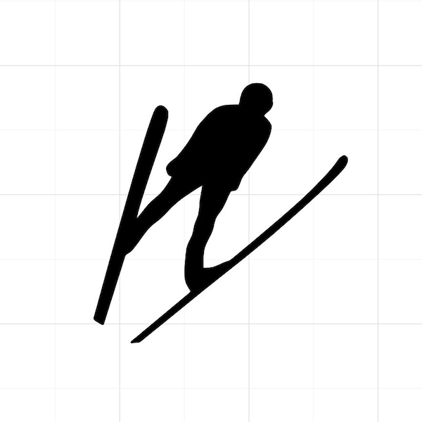 Ski Jumping Decal