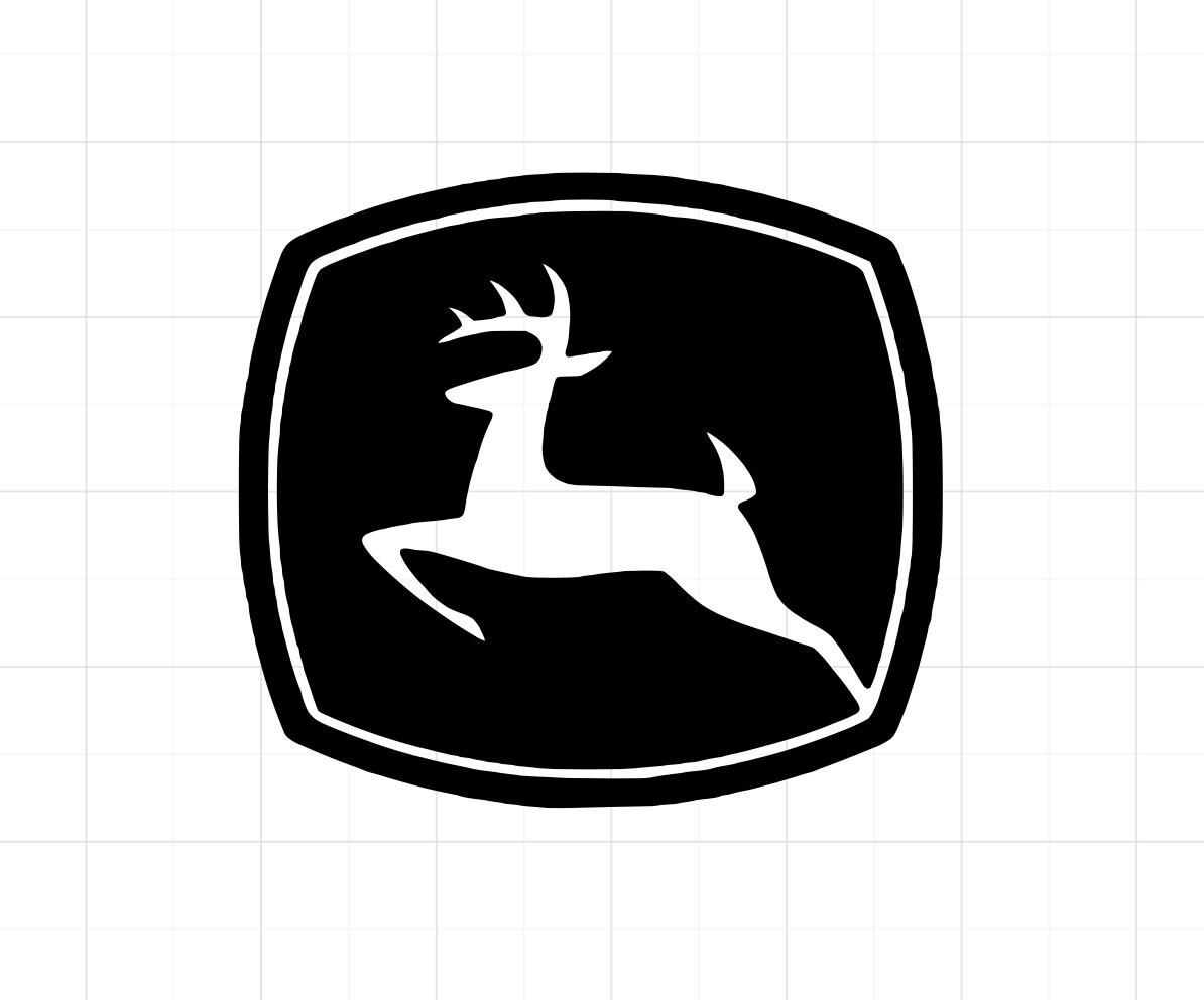 John Deere Vinyl Decal Etsy