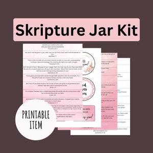 Kit com 100 frascos de escrituras, versículo bíblico para impressão, presentes cristãos de inspiração, versículo bíblico para todos os dias, jarro de alegria, incentivo espiritual