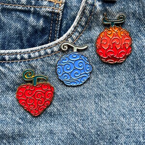 Anime Demon Fruit Cracked Fruit Pin For Men, Metal Badge For Backpack Hat  Clothes - Temu Hungary