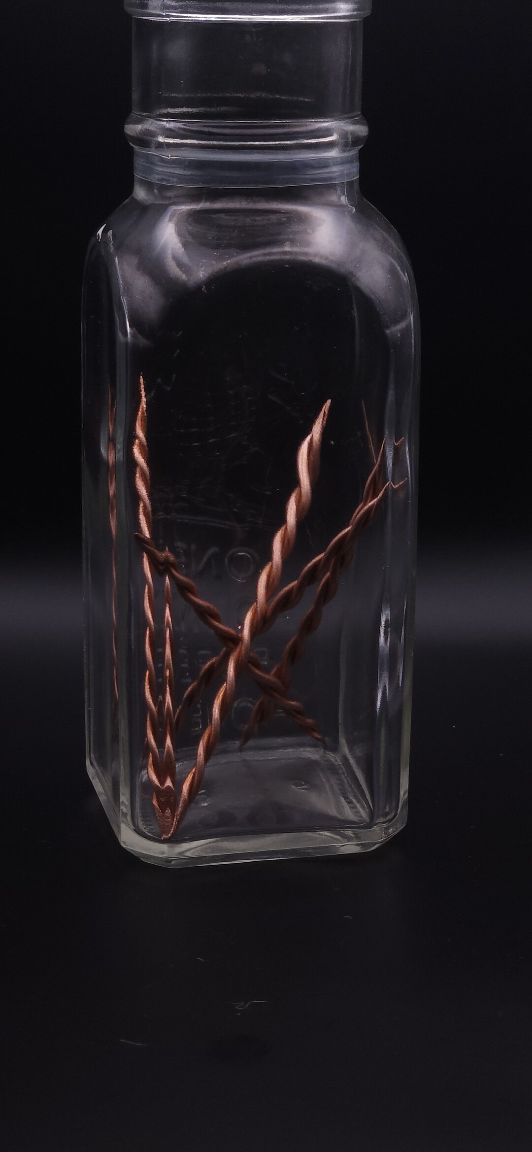 Twisted Copper Cowboy Toothpick Etsy