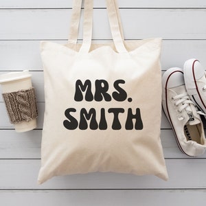 Teacher Tote Bag, Custom Teacher Tote Bag, Teacher Appreciation Gift, Personalized Teacher Gifts, Gift for Teacher, Teacher Thank You Gift