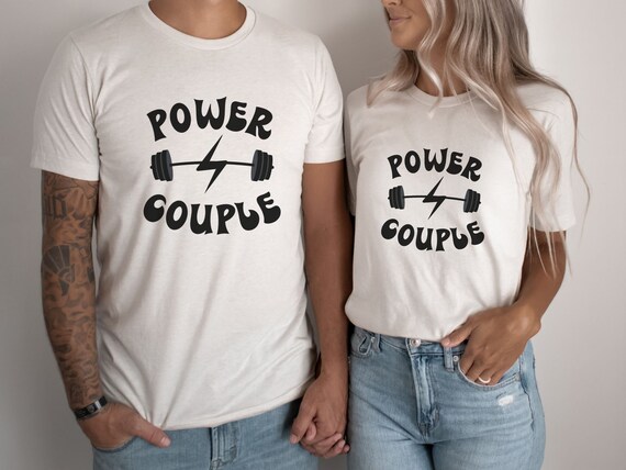 Couples shop workout shirts