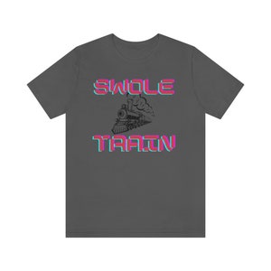 Camiseta de manga corta de jersey unisex, camiseta swole, regalo de gimnasio para ella, regalo para él, camiseta de entrenamiento, camiseta de levantamiento, regalo para los amantes del gimnasio