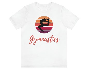 Gymnastik T-Shirt, Gymnastik, Geschenke für sie, Geschenke für Turnerin, T-Shirts, Gymnastikbekleidung