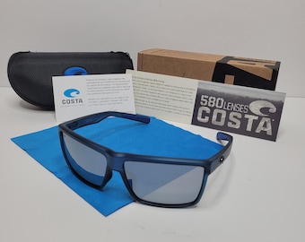 Costa Del Mar Rinconcito Sunglasses - Polarized 580P Lenses - Clear Blue