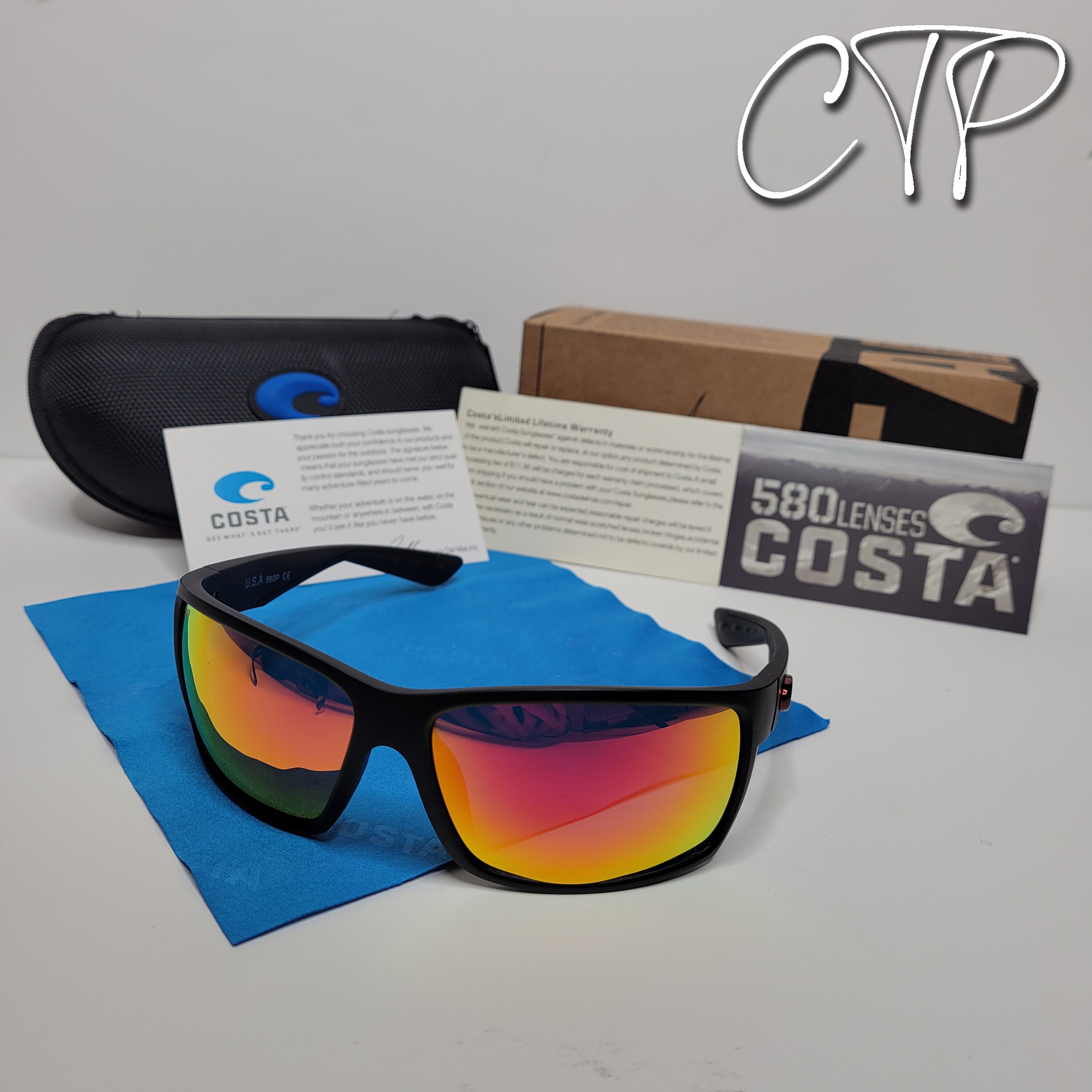COPY - Brand new Costa sunglasses Costa Del Mar North Turn 580P Polarized Sunglasses - J&H Tackle main image 2