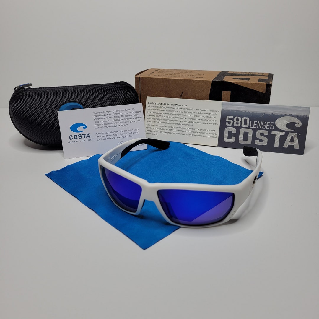 Costa Del Mar Tuna Alley Sunglasses Polarized 580P Lenses Etsy