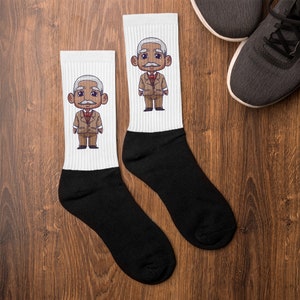 George Washington Carver Kawaii-Themed Socks