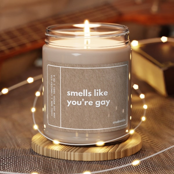 Bougie gay Cadeau LGBT drôle Cadeau meilleur ami gay Cadeau drôle pour lui, sa Gay Pride, cadeau petite amie, cadeau petit ami, cadeau fierté, cadeau gay, homosexuels