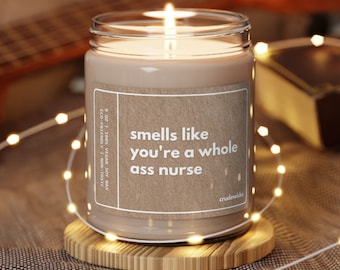 New Nurse Gift Funny Nurse Candle Gift Mds Nurse Gift Mdu Nurse Gift Id Nurse Gift Iv Nurse Gift Male Nurse Gift Nurse Vet Gi Ccu Hospice