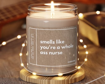 New Nurse Gift Funny Candle, Sbar Nurse Graduation Gift, Mds Nurse Gifts, Mdu Nurse Gift, Id Nurse, Iv Nurse, Male Nurse Vet Gi Ccu Hospice