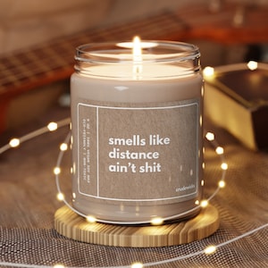 Long Distance Gift Funny Candle Long Distance Couple Gift Birthday Gift for Her Boyfriend Valentines Day Friendship I Miss You Custom Gift
