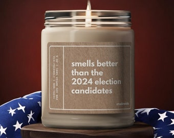 Election 2024 Funny Candle, Voting Gifts, Political Activism Candle, Election Candles, Personalized Election Gift, Funny Political Gag Gifts
