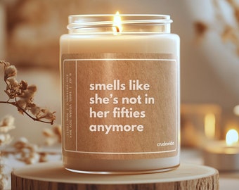 60 Gift 60th Birthday For Women Woman Personalized Funny Candle Sixtieth Birthday Gifts for Her Sixties Era Sixty Years Old Turning 60's