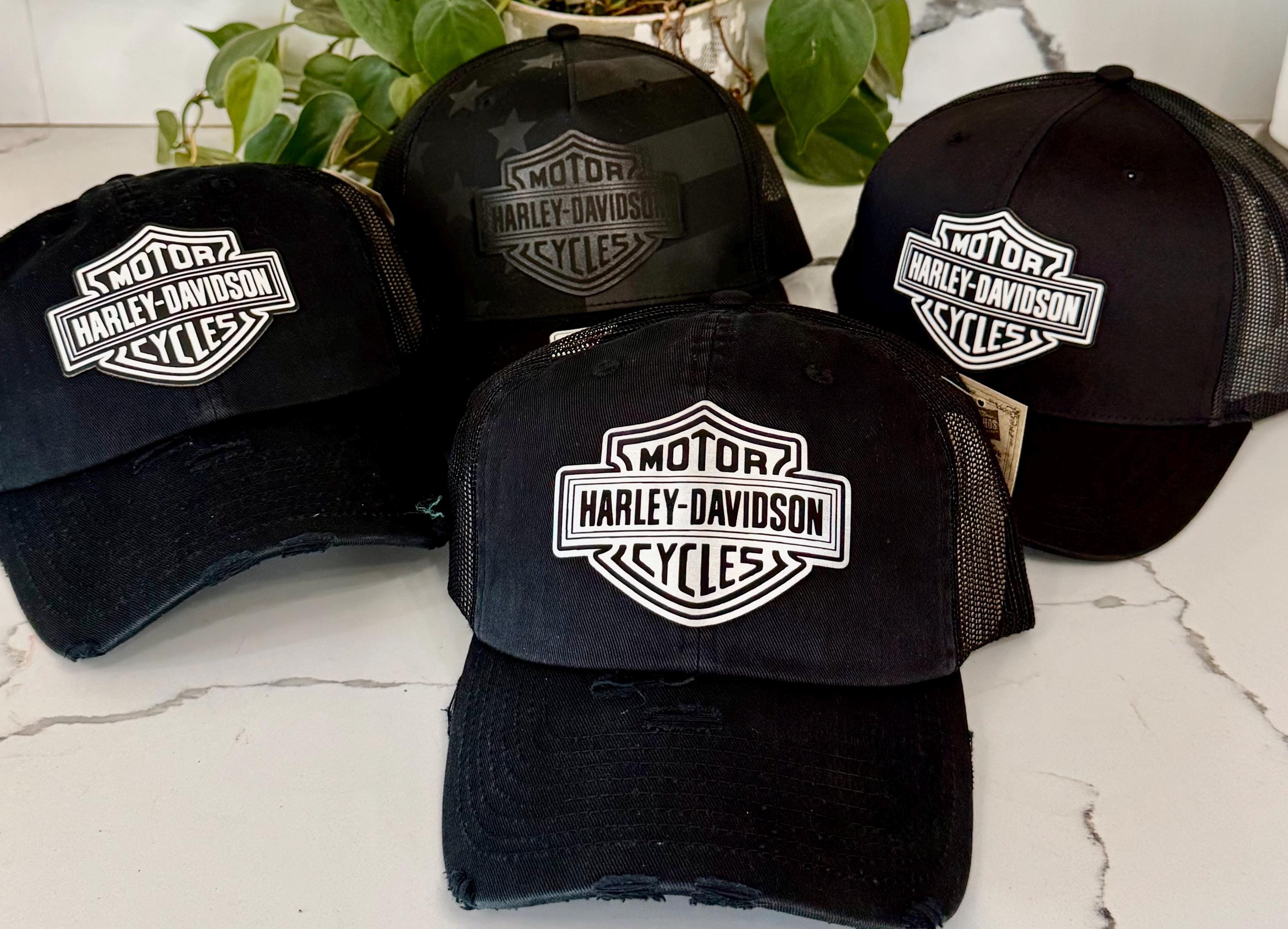 Road Glide Motorcycle Biker Richardson 112 Patch Trucker Hat Cap Harley Davidson s-l1200.jpg main image 3