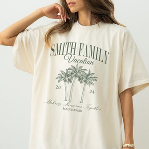 Custom Family Vacation 2025 Shirts, Making Memories Together Family Matching Tshirt, Personalized Family Beach Trip Shirt, Summer Family Tee