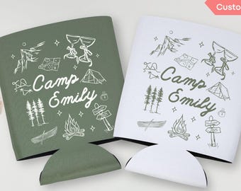 Personalisierter Dosenkühler für Camping, Junggesellinnenabschiede und Hüttencrew-Partys – ideal für Wanderungen, Bergwanderungen und Geburtstagsfeiern