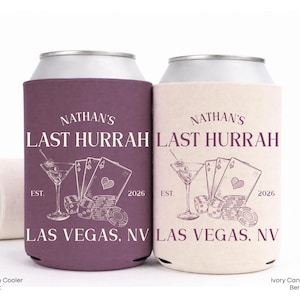 Personalized Las Vegas groom gift.