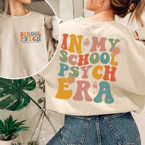 School Psychologist Shirt Custom, Personalized School Counselor Gift For Psychologist, Counselor Appreciation Gift, School Psych T-shirt