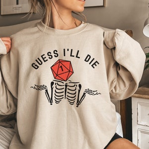 Dnd Sweatshirt Funny Dnd Hoodie Dungeon Master Sweater Dm Gift Dnd dnd shirt men dungeons shirt dragon shirt DnD Shirt Fantasy Tabletop RPG
